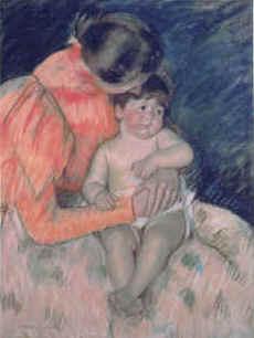 Mary Cassatt Mother and Child  gvv